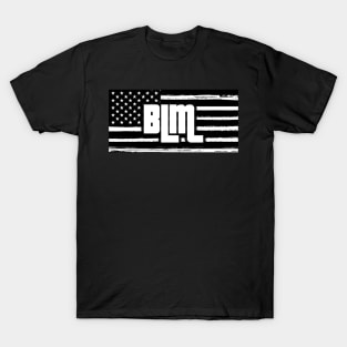 Black Lives Matter Flag T-Shirt